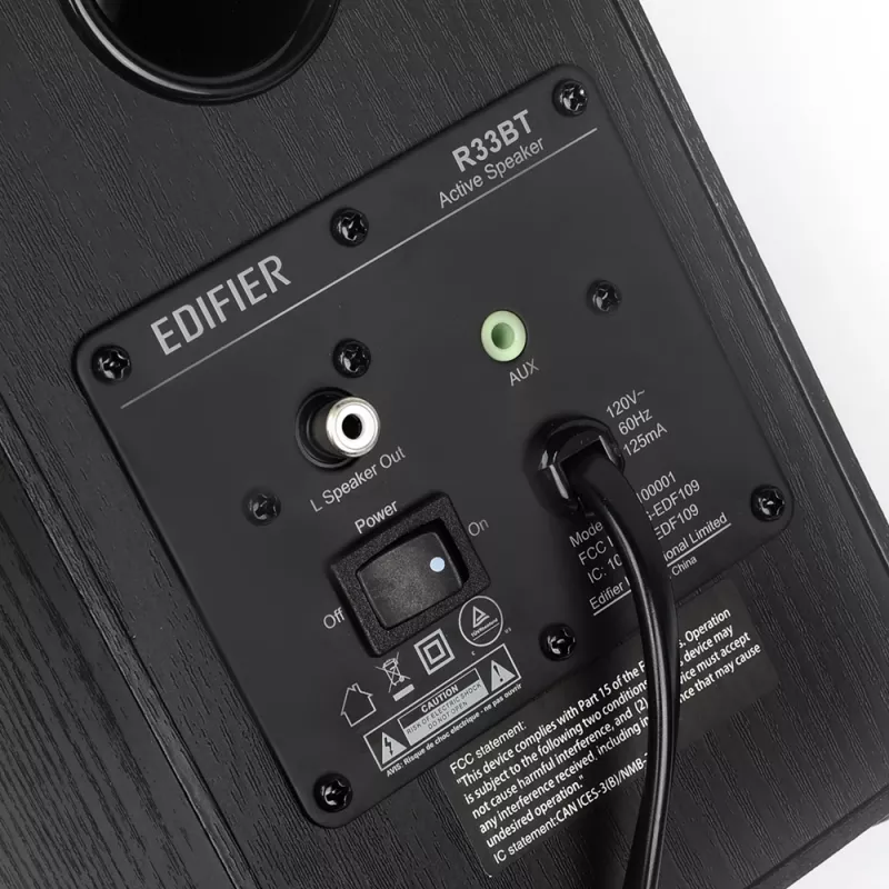 Edifier R33BT luidspreker zwart bedraad & draadloos 10 W