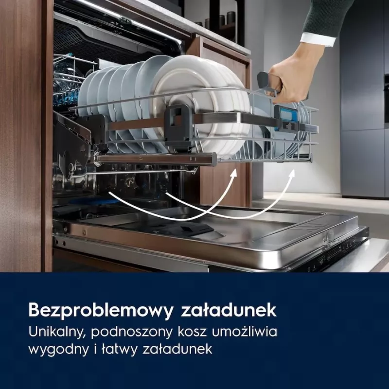 Inbouwvaatwasser ELECTROLUX EEC87400W, 13 couverts, 44 dB