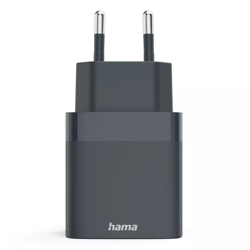 Hama 00086442 oplader voor mobiele apparaten smartphone grijs AC snelladen binnen