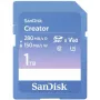 SanDisk Creator SD UHS-II geheugenkaart, 1 TB, blauw, SDSDXEP-1T00-GNCIS