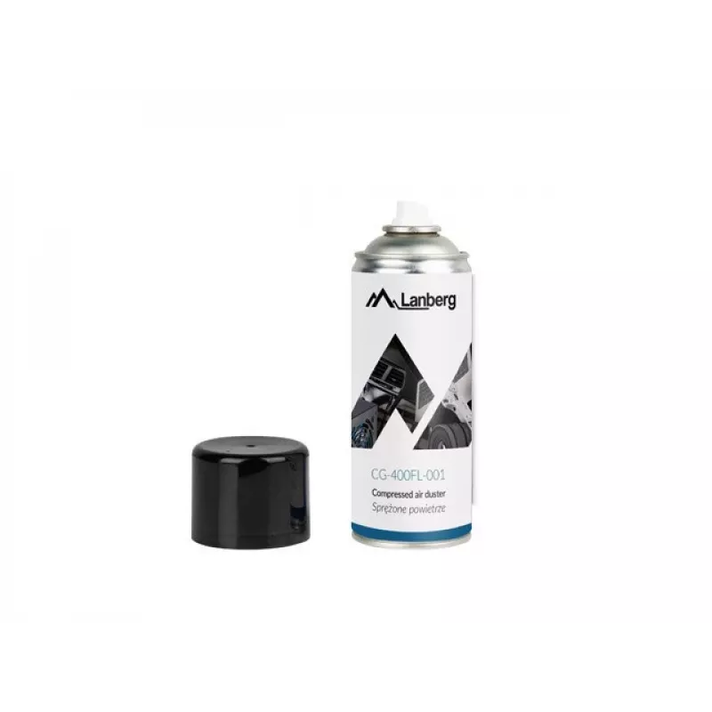 Lanberg CG-400FL-001 perslucht voor reiniging, 400 ml