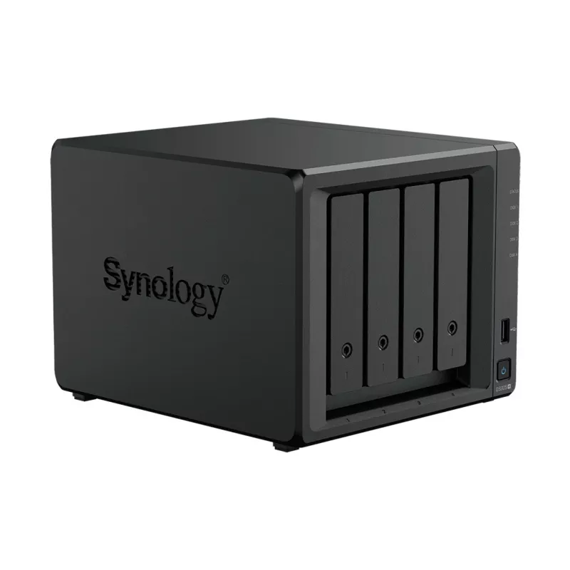 Synology DiskStation DS925+ NAS/opslagserver Ryzen Embedded V1500B 4 GB DDR4 0 TB zwart