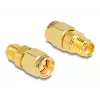 DeLOCK adapter RP-SMA-bus naar SMA-stekker 9 mm diameter 18 mm breedte