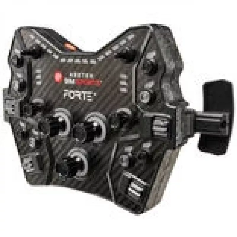 Gaming button box Asetek Forte GT V2 zwart oranje met USB-aansluiting
