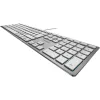 CHERRY KC 6000 slank FOR MAC toetsenbord Office USB QWERTZ Duits zilver