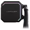 All-in-one-vloeistofkoeler LC-Power LC-CC-240-B 12 cm zwart