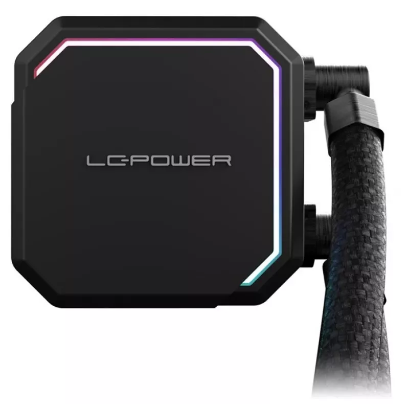 All-in-one-vloeistofkoeler LC-Power LC-CC-240-B 12 cm zwart