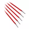BitFenix Alchemy 2.0 voedingskabelset, 5x 40 cm, rood