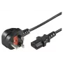 Microconnect PE090405 stroomkabel zwart 0,5 m stekker type G C13-koppeling