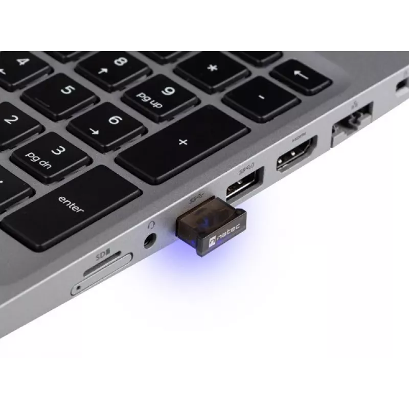 Natec Fly NBD-2003 USB Bluetooth 5.0 nano-adapter, klasse II
