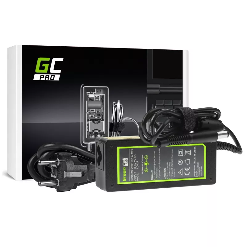 Green Cell AD12P voeding/adapter binnen 65 W zwart