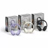 Koptelefoon MANTA HDP1001PU Rytmo Elegance paars over-ear bedraad, model HDP1001PU