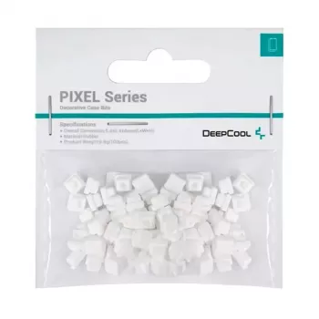 Rubber universeel DeepCool PIXEL — 100 stuks blister, wit, 9,8 g totaalgewicht