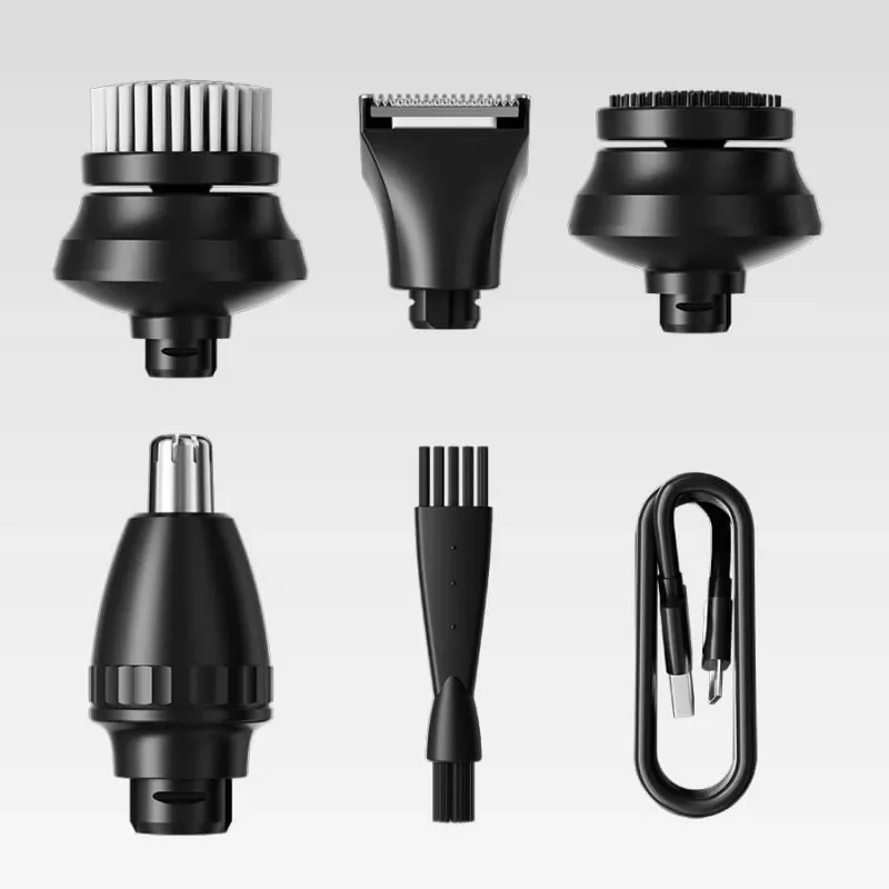 Elektrische 5-in-1 oplaadbare waterdichte scheerset Maestro MR-675 met USB-oplaadfunctie