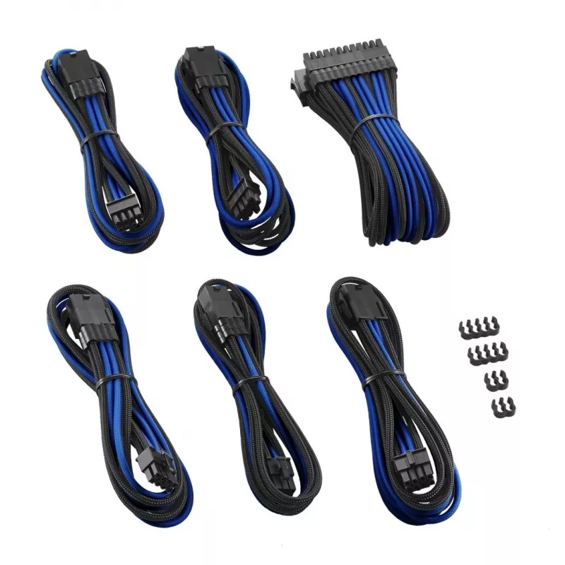 Interne voedingskabel CableMod CM-PCAB-BKIT-NKKB-3PK-R zwart blauw 250mm