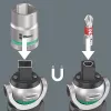 Wera 05004280001 ratelsleutel 13 stk. zwart, groen