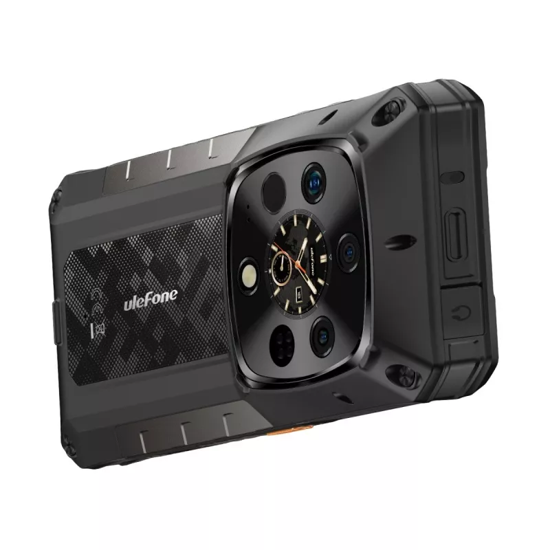 Robuuste smartphone UleFone Armor 28 Ultra Thermal 5G — 16 GB RAM, 1 TB opslag, zwart