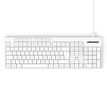 Bedrade toetsenbord Hama CK-200 USB wit