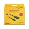 Videokabel-adapter DeLOCK 85290 USB Type-C naar HDMI 1 m zwart