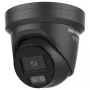 Hikvision 4 MP Smart Hybrid Light met ColorVu Fixed Turret - ZWART (DS-2CD2347G3-LI2UY(2.8mm)(Zwart))