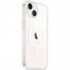 Hoesje Apple iPhone 14 Clear Case met MagSafe