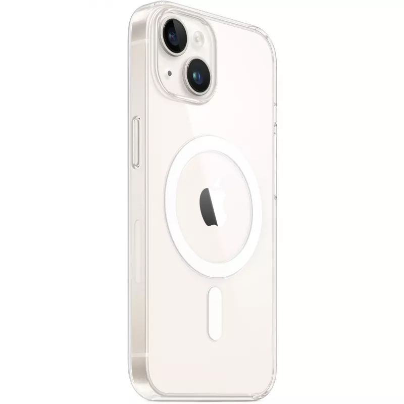 Hoesje Apple iPhone 14 Clear Case met MagSafe