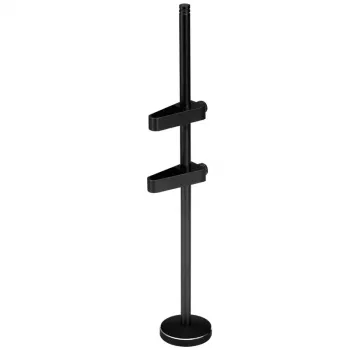 Jonsbo VC-1 - universeel - grafische kaarthouder - aluminium - magnesium - zwart - 150 g