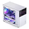 Jonsbo D31 Screen Micro-ATX pc-behuizing, gehard glas, wit