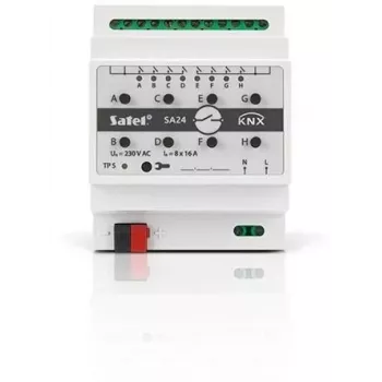 Schakelactor Satel KNX-SA24 8 kanalen DIN-railmontage 3680 W