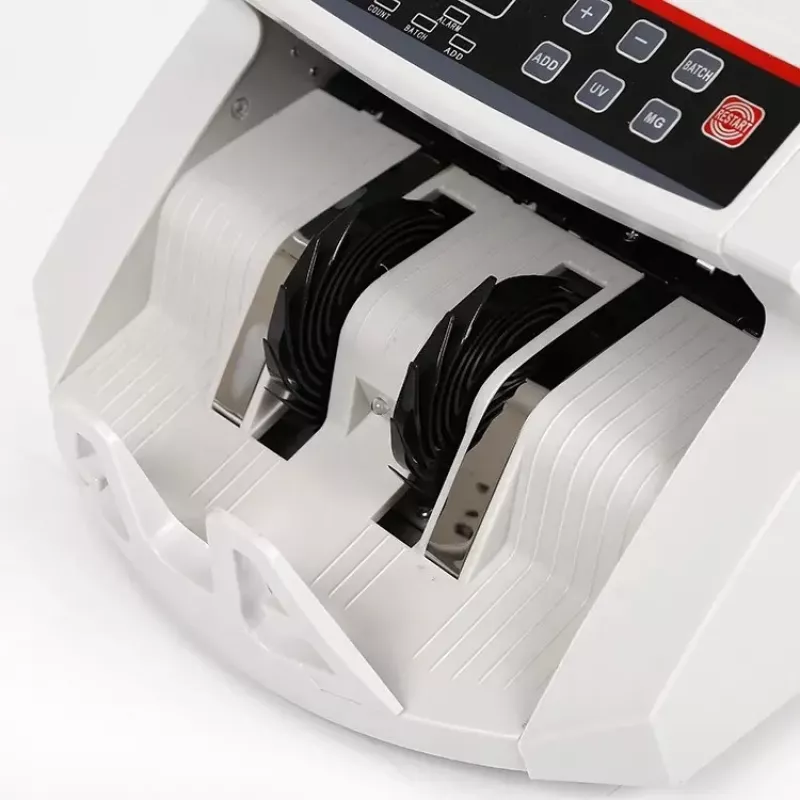 Bankbiljetteller Extralink EX.21373 UV MGF wit — valutatester met UV- en MG-detectie
