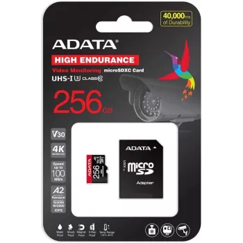 SanDisk - flashgeheugenkaart - 256 GB - Video Class V30 - UHS-I U3 - microSDXC UHS-I
