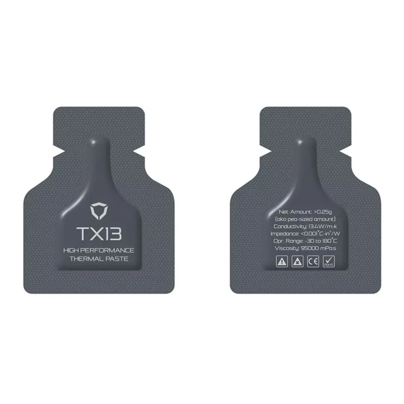 warmtegeleidingspasta Streacom TX13 1,25 g warmtegeleidingspasta voor CPU-/GPU-koeling