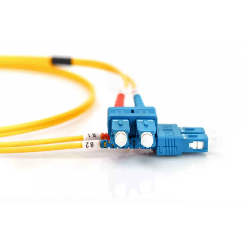 Glasvezel-patchkabel SC/SC Digitus DK-2922-10 10m