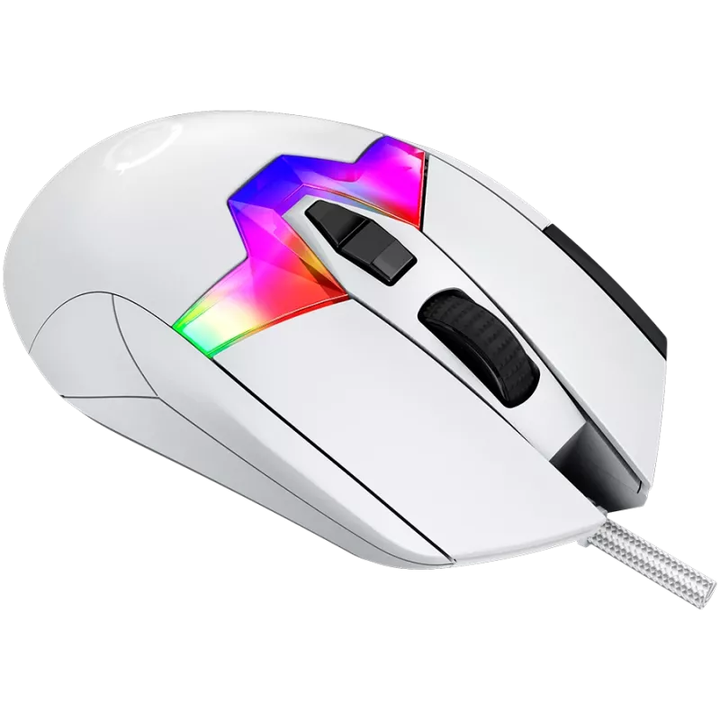 Gaming-muis LORGAR MSP80 8000 Hz bekabeld