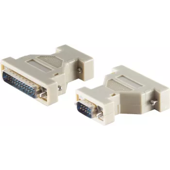D-Sub-adapter ShiverPeaks COM 913 SC 9-polig naar 25-polig