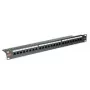 ROLINE Cat. 6 / Class E 48,30cm (19)-patchpaneel, 24P, onafgeschermd, zwart (26.11.0362)