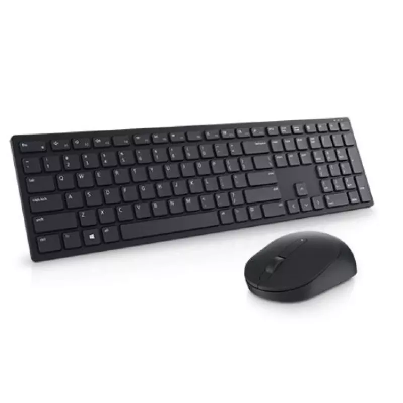 Dell KM5221W Wireless toetsenbord-muisset zwart