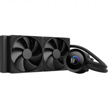 NZXT Kraken Plus 240 processor all-in-one-vloeistofkoeler 12 cm zwart