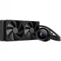 NZXT Kraken Plus 240 processor all-in-one-vloeistofkoeler 12 cm zwart