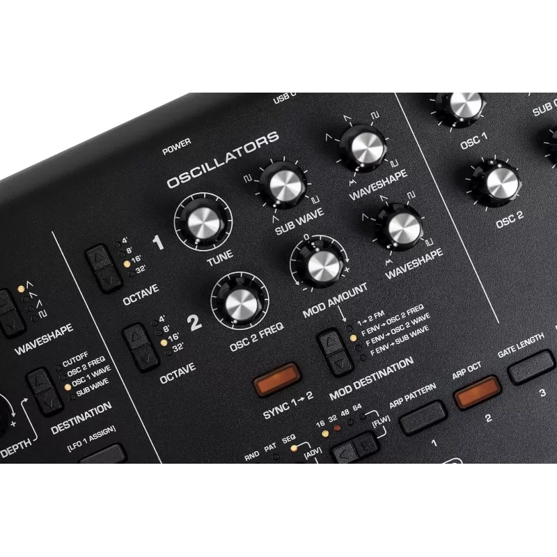 Analoge synthesizer Moog MOOG MESSENGER – monofoon desktop-instrument