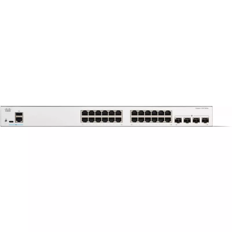 Managed switch Cisco Catalyst 1200-24T-4G 24 poort GE 4x1GE SFP