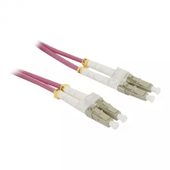 Synergy 21 5,0 m OM4 LC - LC - LC - LC - mannelijk/mannelijk - OM4 - violet (S216272)