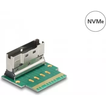 Adapter DELOCK Intern SFF-8654 naar SFF-8654 (stekker), model 64179, slank SAS 8i 90°