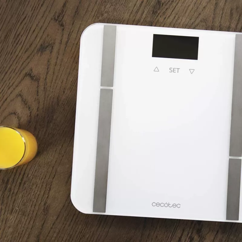 Cecotec | slimme badkamerweegschaal | Surface Precision 9400 Full Healthy | maximaal gewicht (capaciteit) 180 kg | nauwkeurigheid 100 g | wit