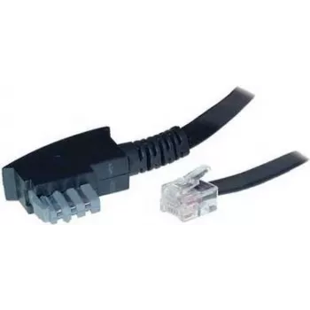 Kabel S/CONN ShiverPeaks TC70170 10m TAE-N RJ12 zwart transparant