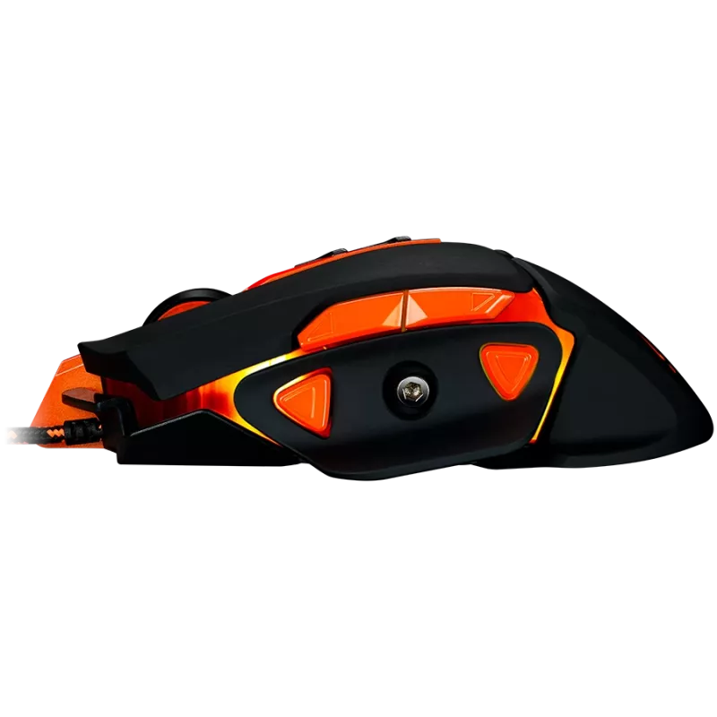 CANYON muis Hazard GM-6 LED bedraad zwart oranje