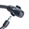 12 mm stalen fietsslot met sleutel - YCK0/12/200/2 zwart