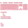 Mechanische toetsenbord keycap-set GLORIOUS GPBT Basics ANSI PBT Potion P — ANSI-layout, PBT-materiaal