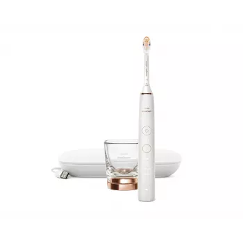 Philips HX9911/23 elektrische tandenborstel volwassene sonische tandenborstel roségoud, wit
