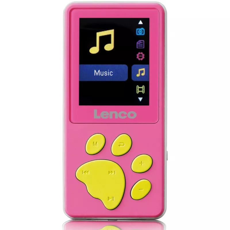 Lenco XEMIO-560PK MP3-/MP4-speler 8 GB roze (XEMIO-560PK)